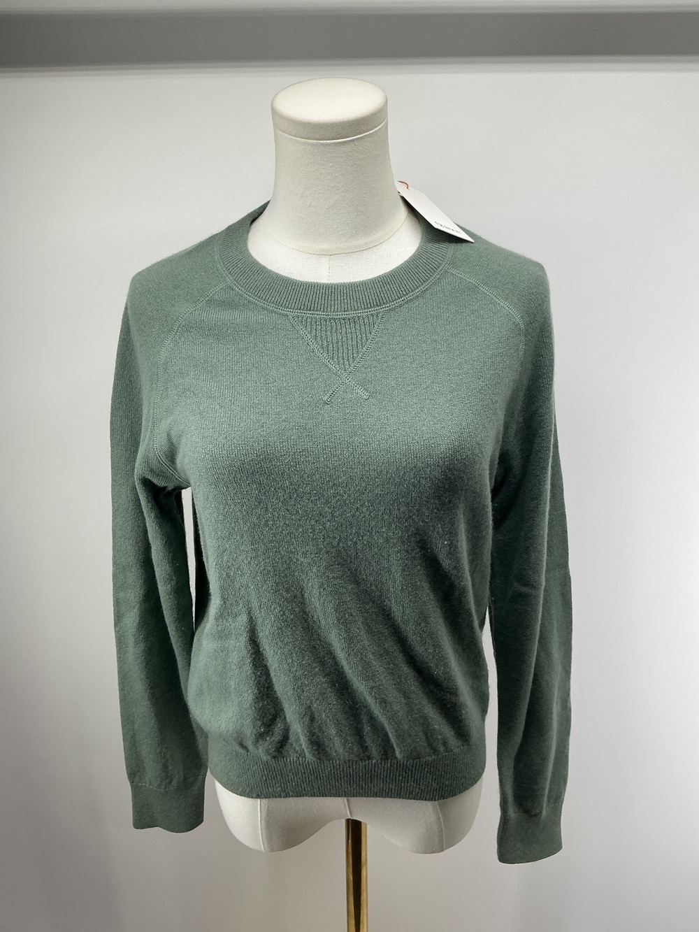 Mongolian Shrunken Cashmere Sweatshirt